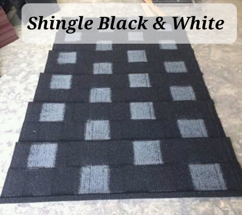 Black & White Shingle roofing sheet