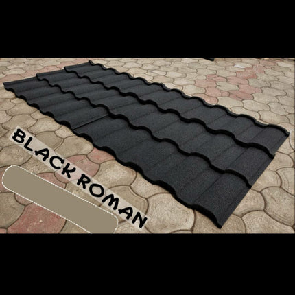 Black Roman roofing sheet