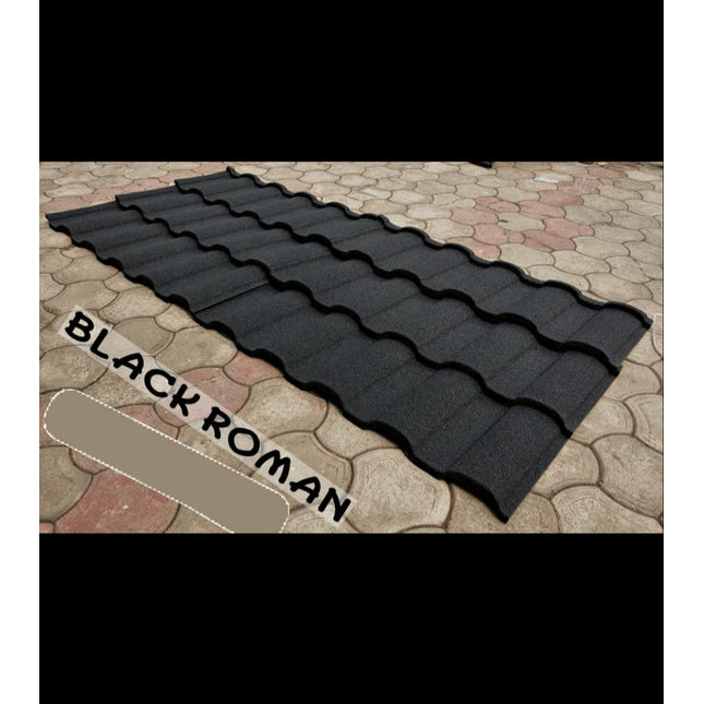 Black Roman roofing sheet