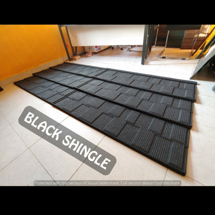Black Shingle roofing sheet