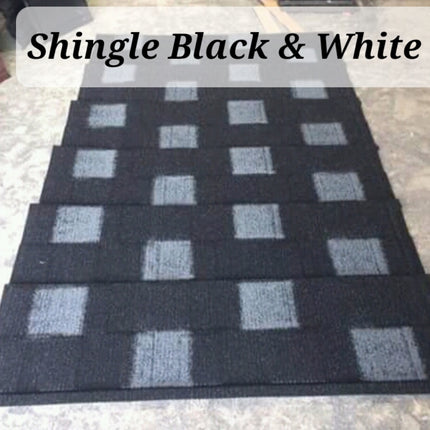 Black & White Shingle roofing sheet