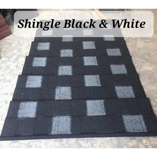 Black & White Shingle roofing sheet